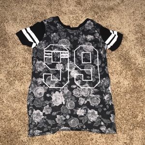 #99 floral t-shirt
